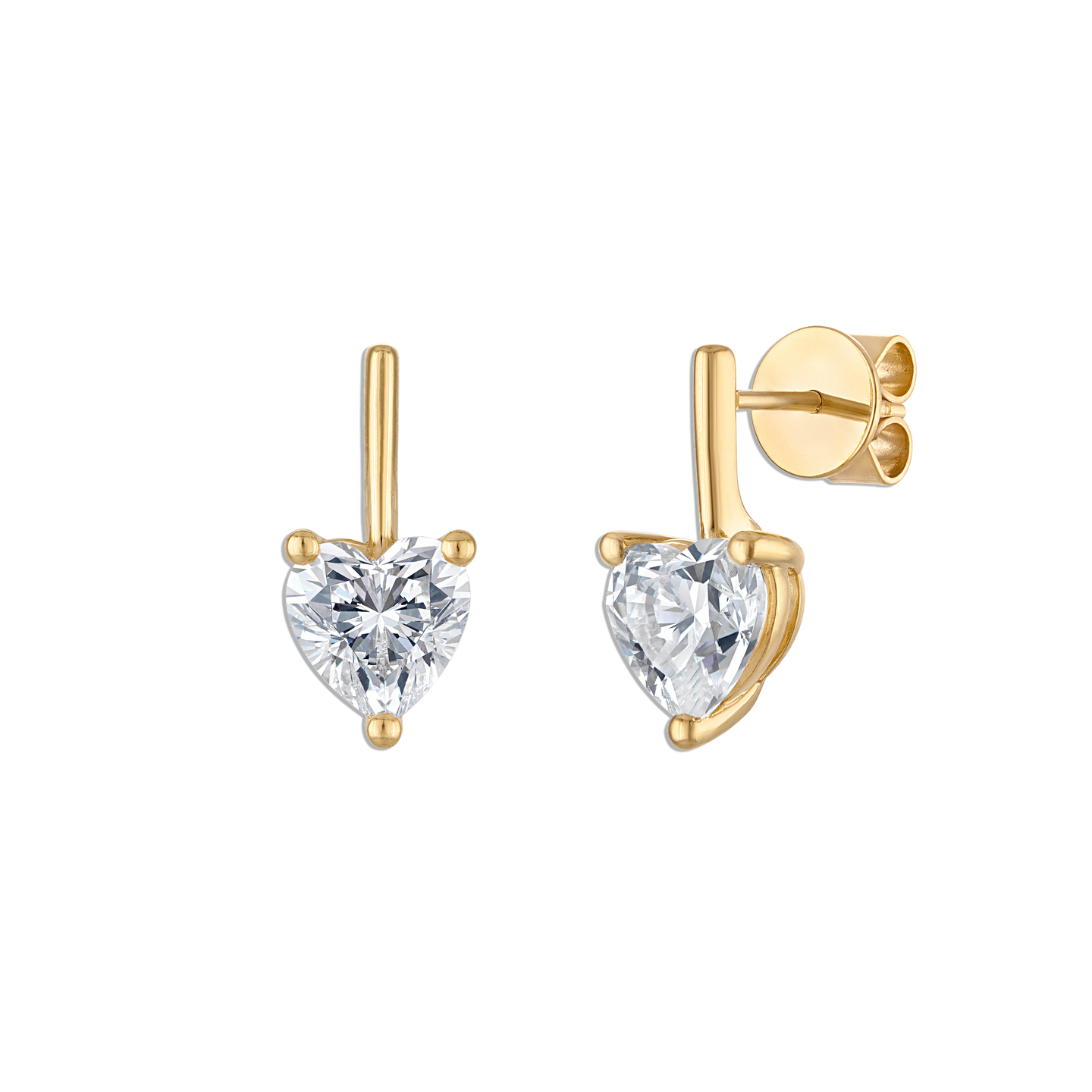 Linea Love Stud in Gold | Small