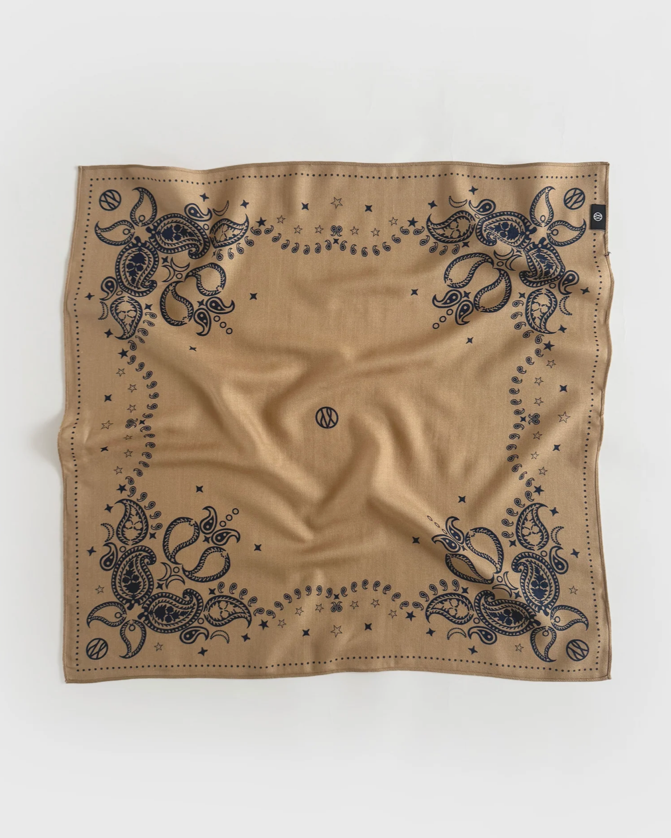 WOOL SCARF, TWO SIDED | CAPPUCCINO | 65 CM