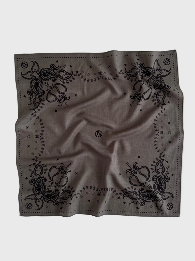 WOOL SCARF, TWO SIDED | TAUPE | 65