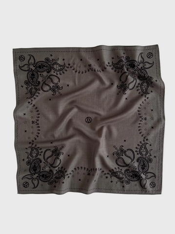 WOOL SCARF, TWO SIDED | TAUPE | 65