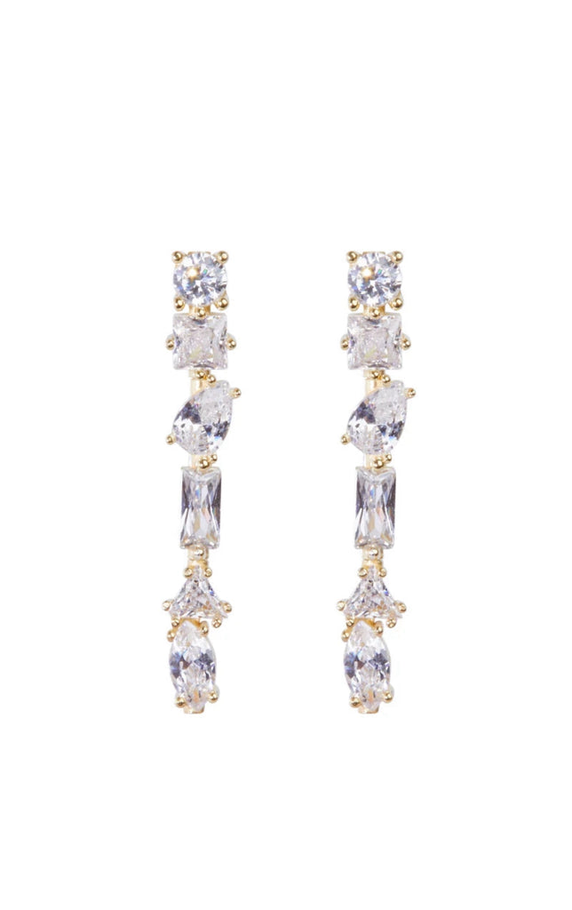 Julie M Earrings in Gold