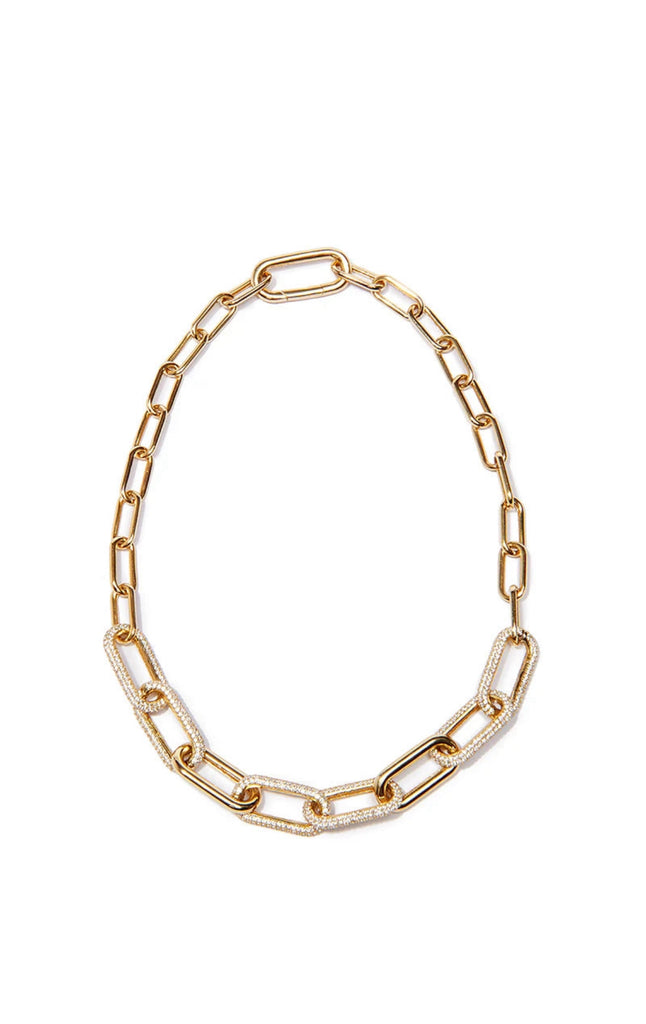 Link Collar Necklace in Gold