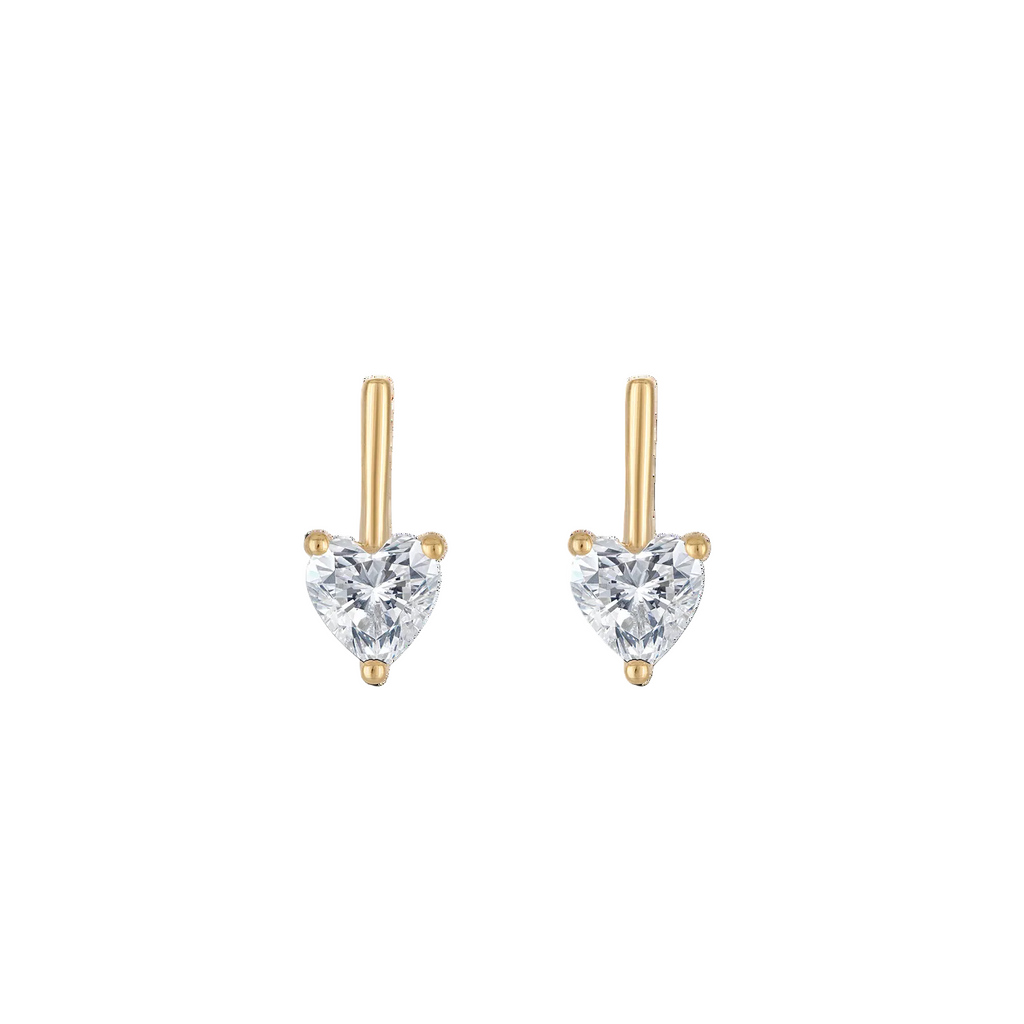 Linea Love Stud in Gold | Small