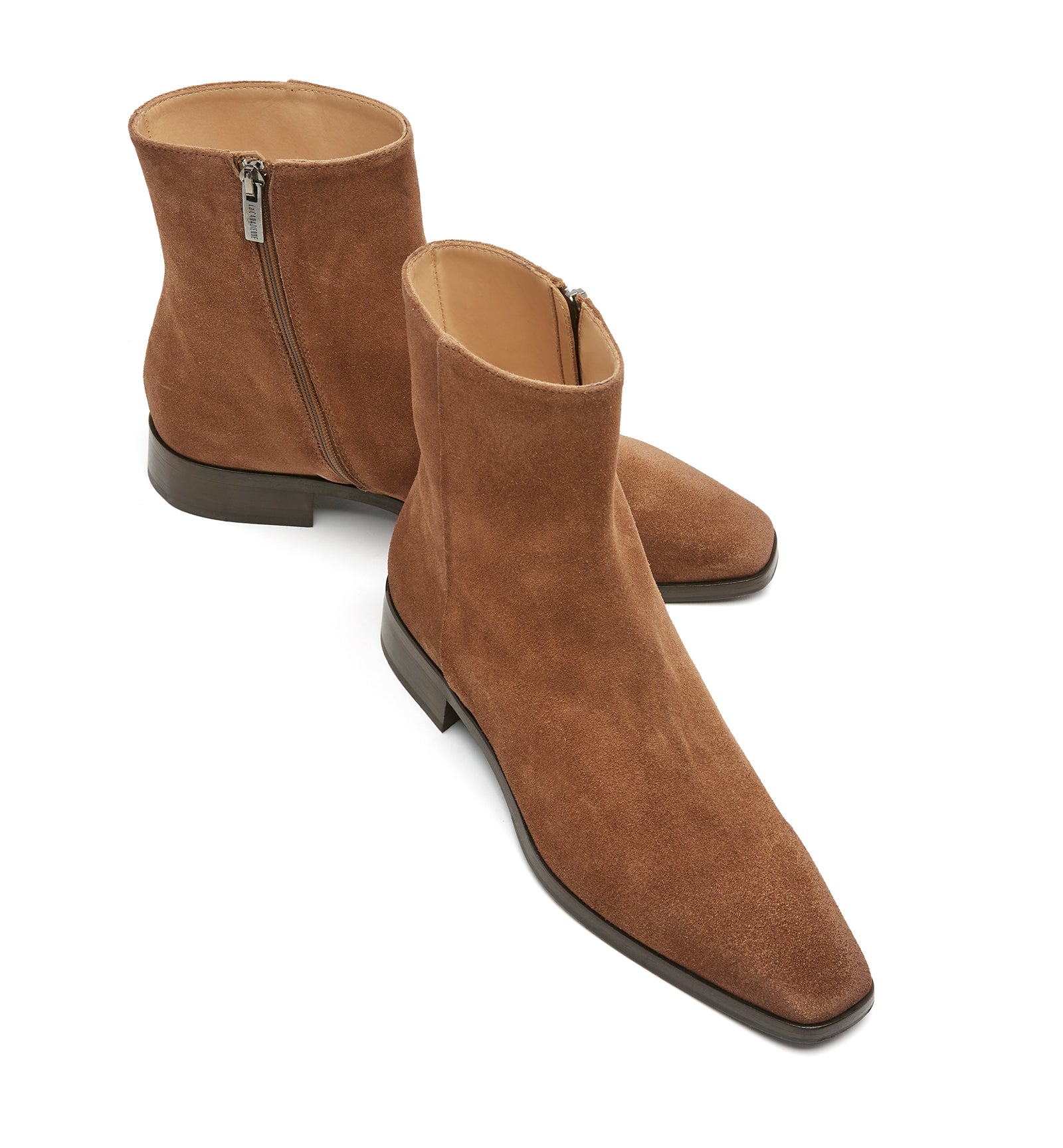 Tundra Suede Bootie in Brunette