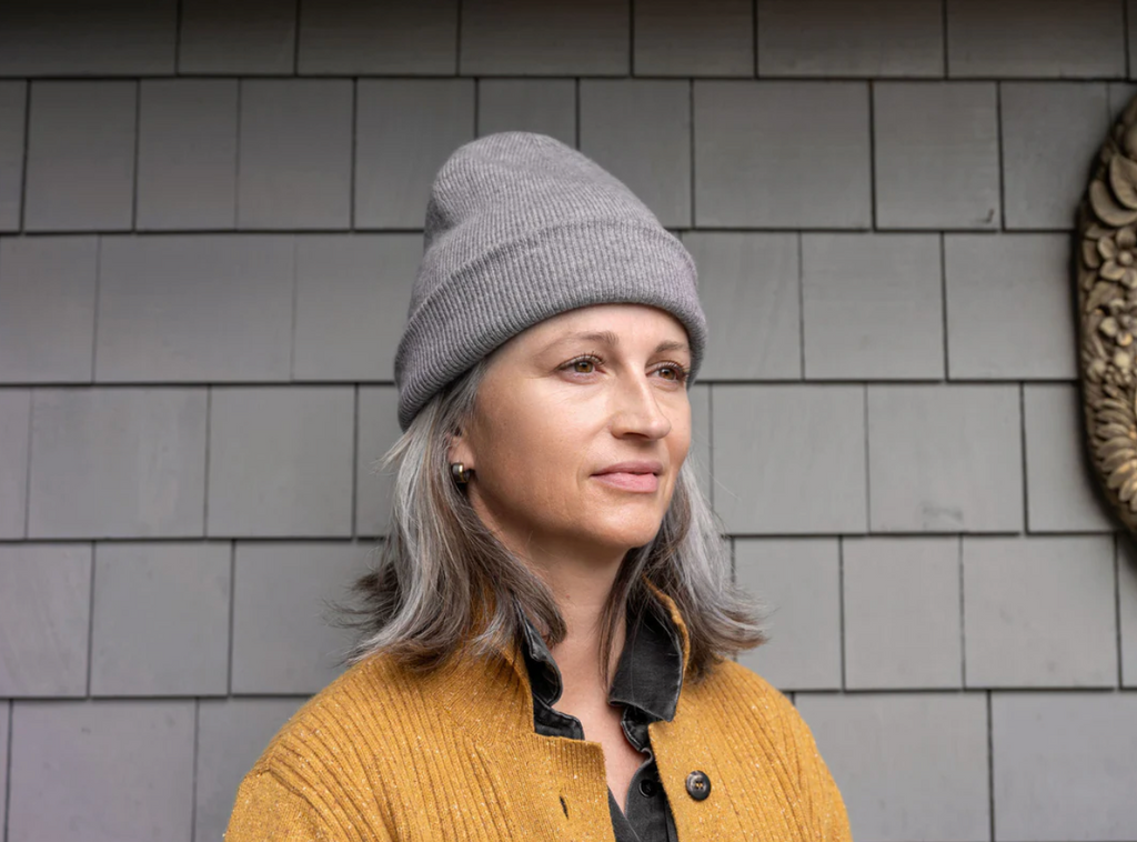Alta Beanie in Heather Grey