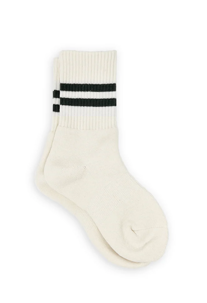 Gym Socks in Juniper Stripe