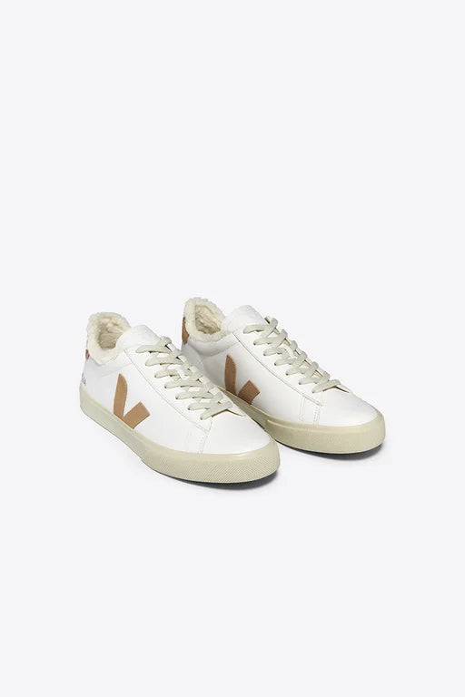 Campo Chromefree Leather in White Desert