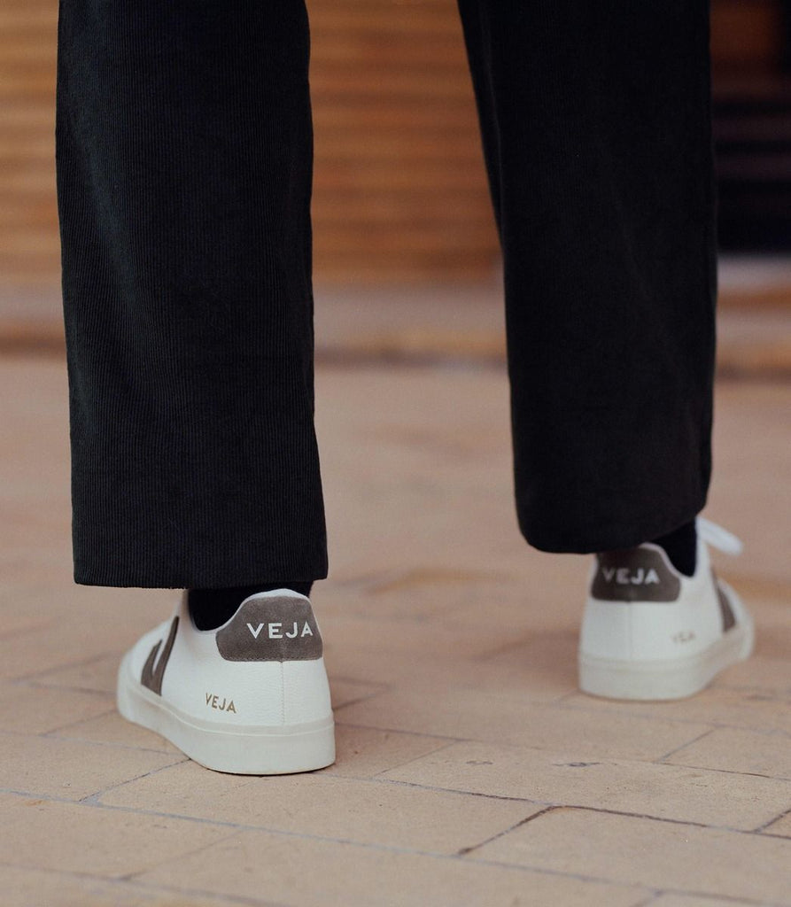 Campo Chromefree Leather in White Kaki