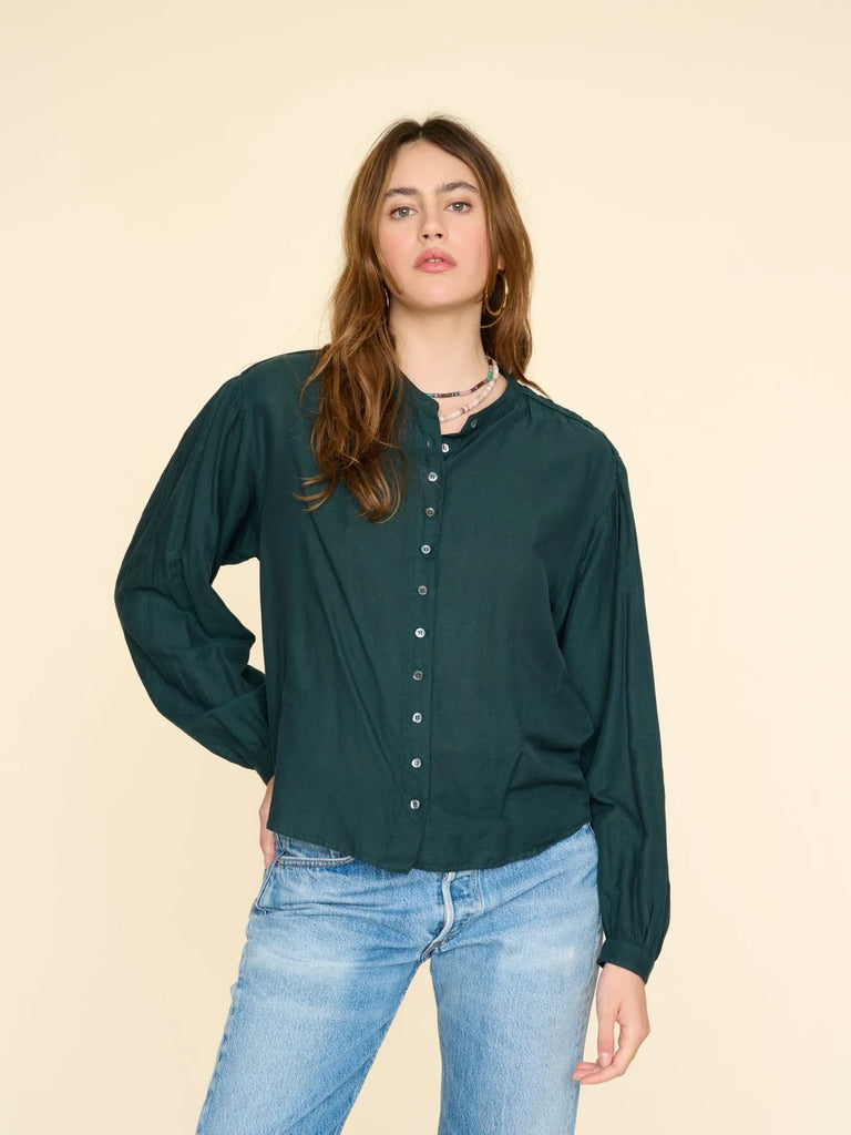 Connolly Shirt in Dark Teal