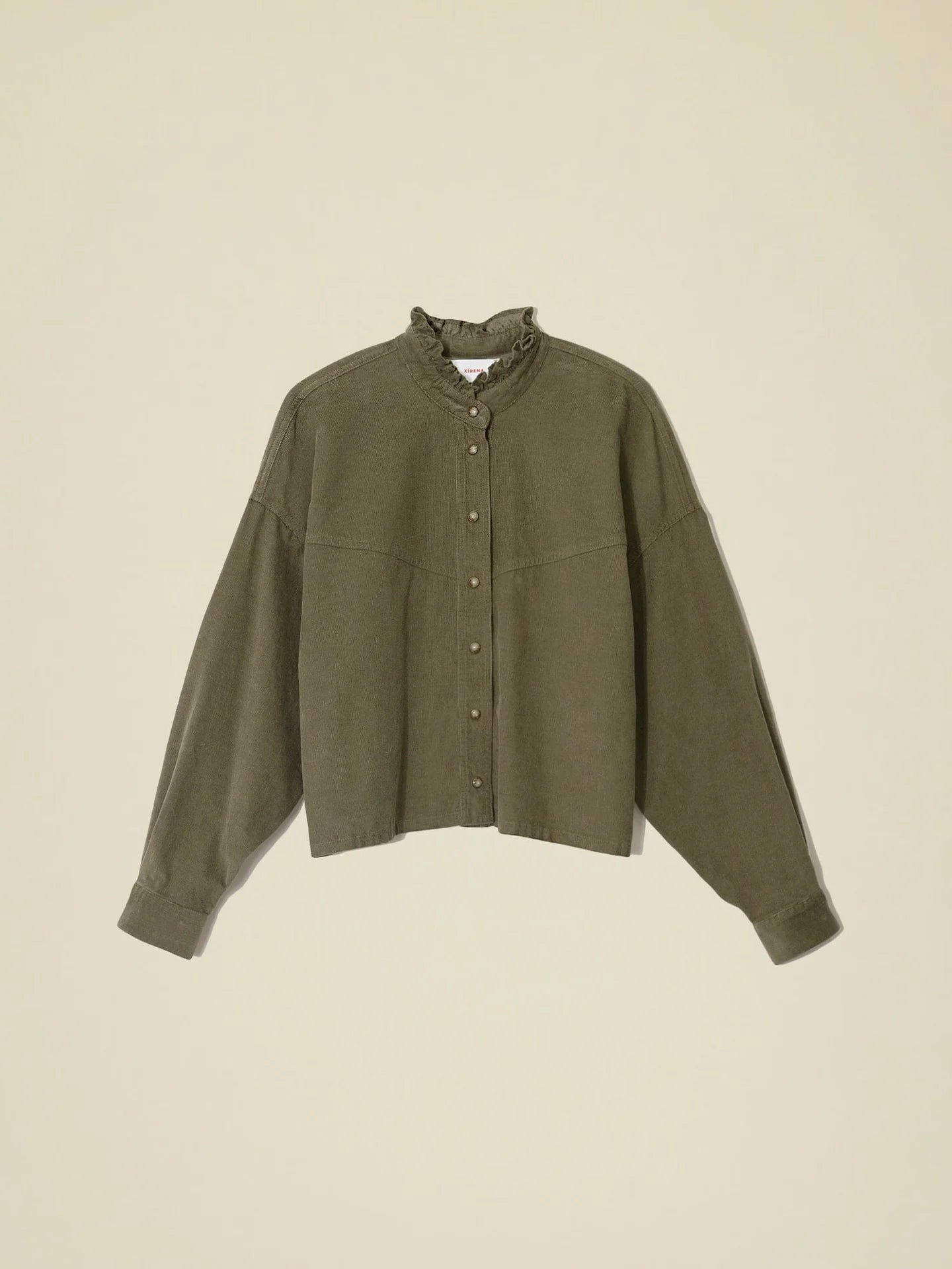 Hayes Shirt in Green Olive