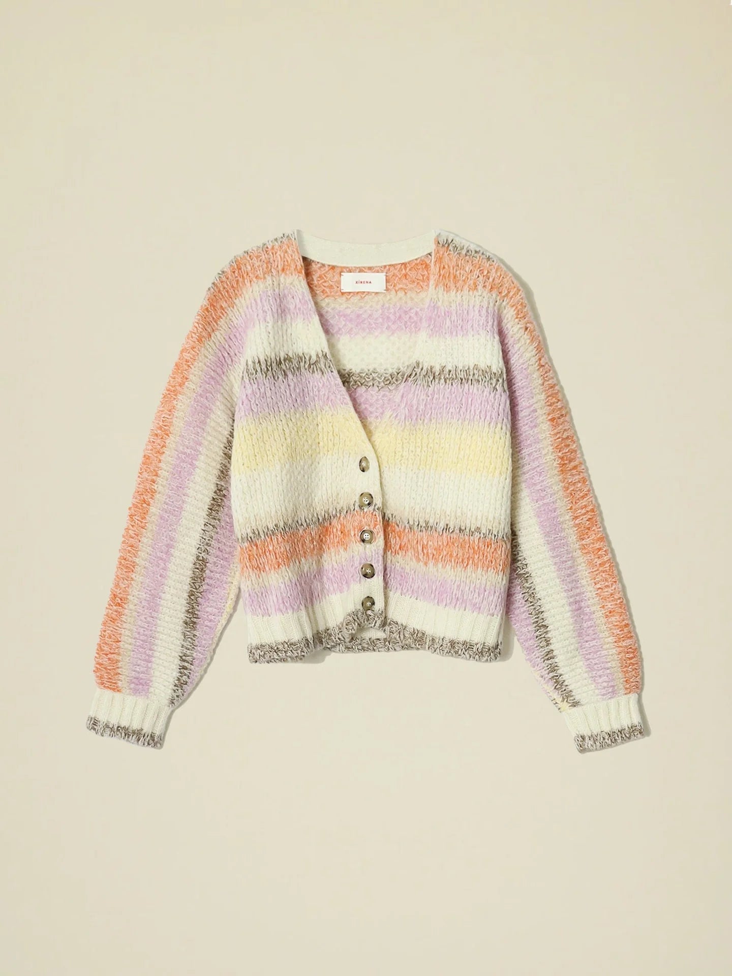 Laramie Sweater in Cream Sunrise