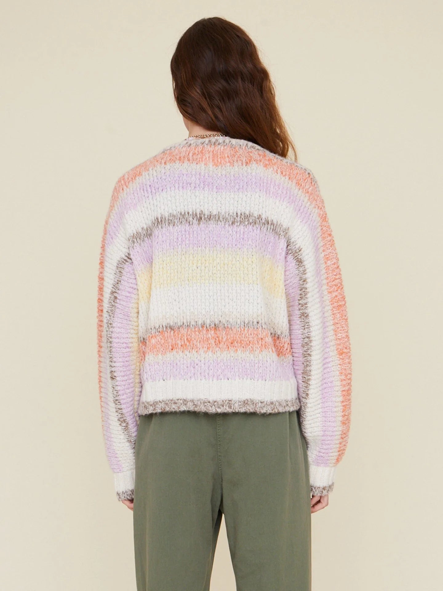 Laramie Sweater in Cream Sunrise