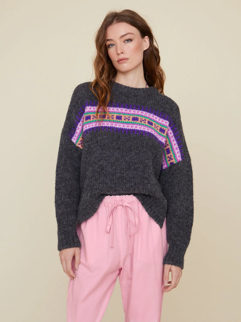 Nolan Sweater in Heather Charcoal