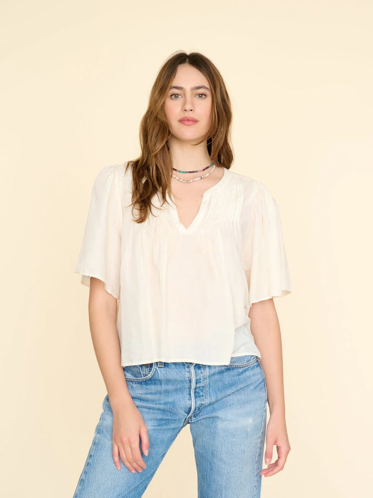 Micah Top in Pearl