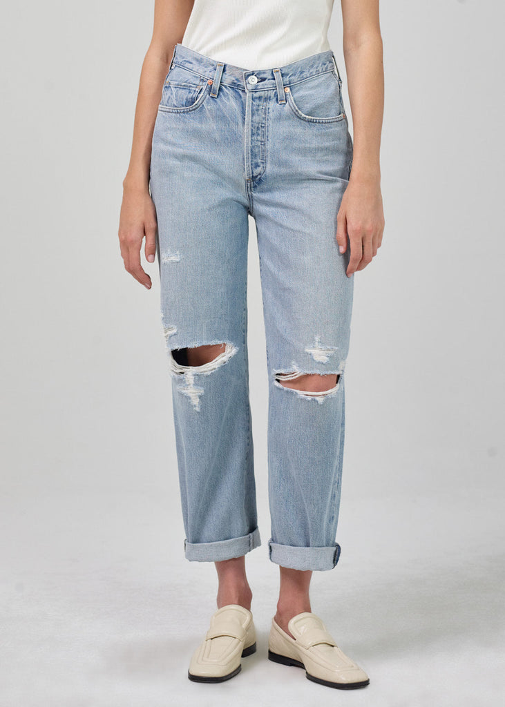 Dylan High Rise Vintage Straight in Misfit