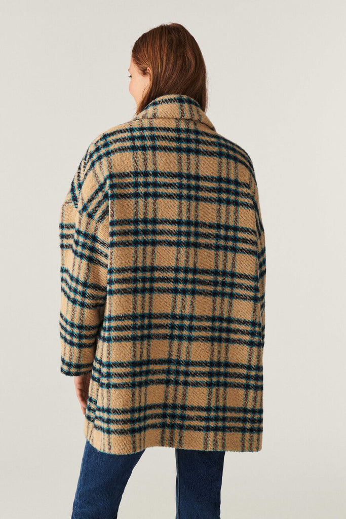 Gus Coat. Beige