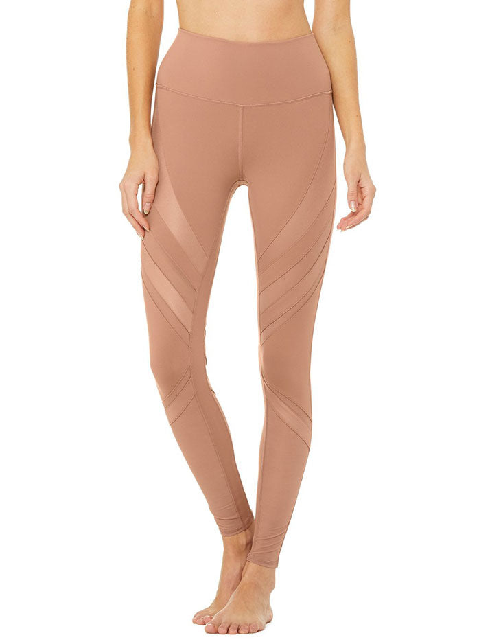 High waist epic legging in rosewater