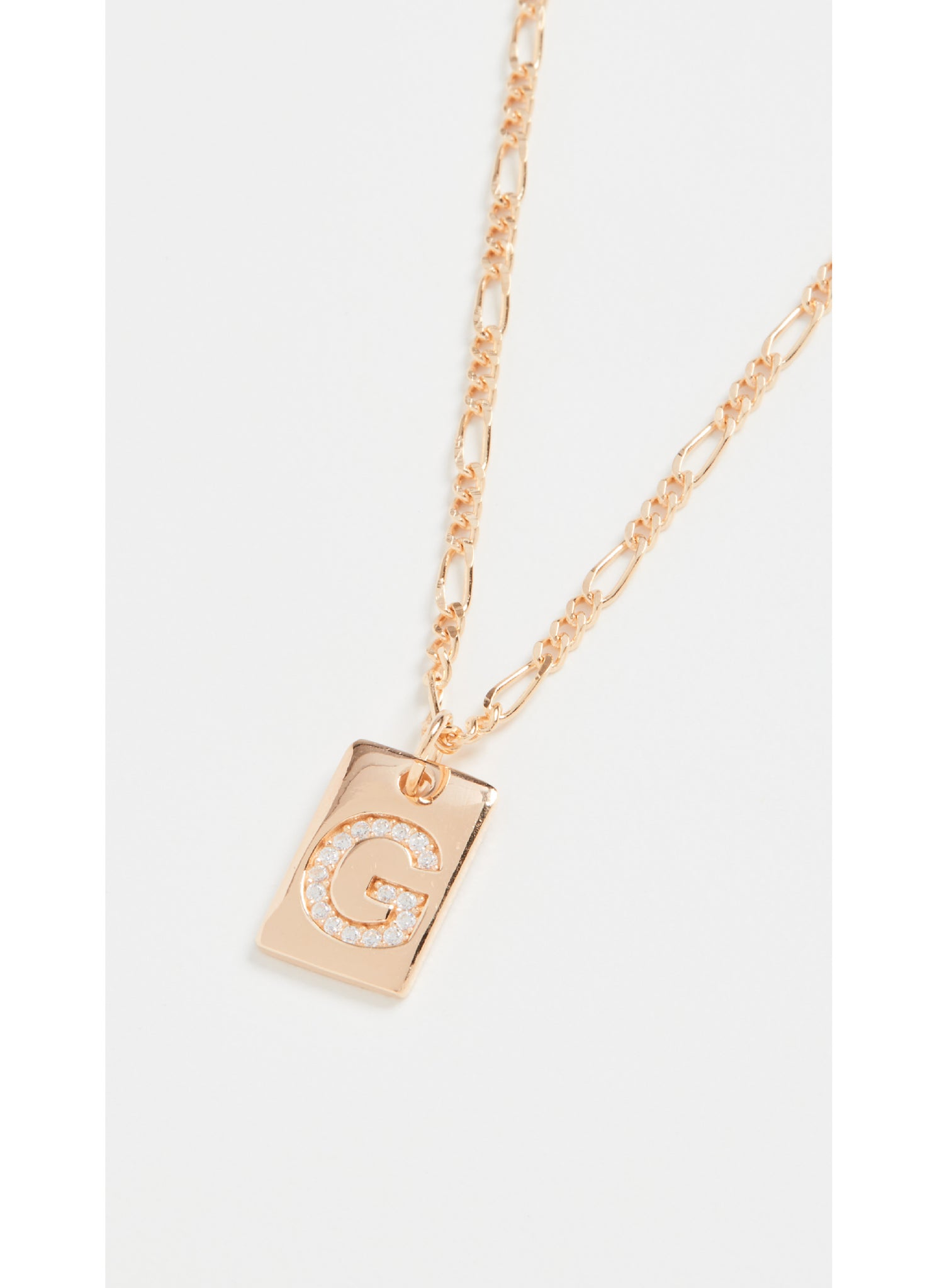 Tilly Initial Necklace in Gold