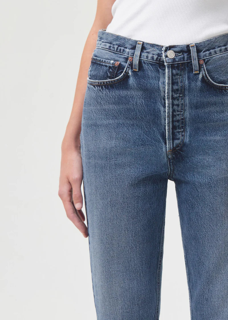 90S Crop Mid Rise Loose Fit In Oblique Shop Women S Jeans Online
