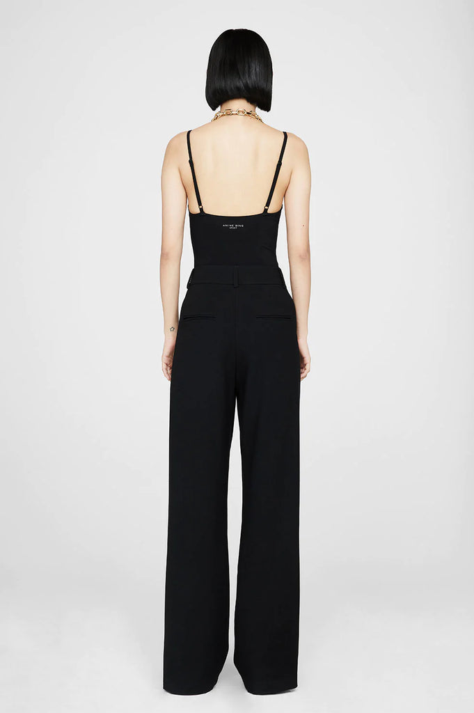 Carrie Pant in Black Twill
