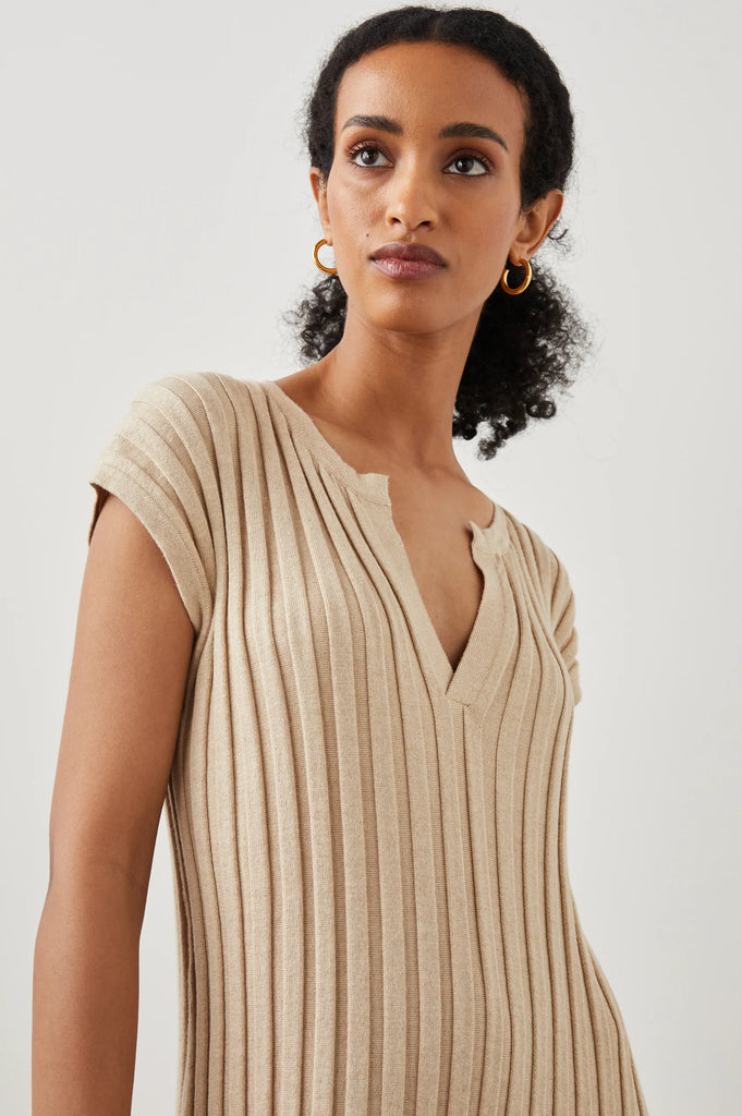Ashley Dress in Flax