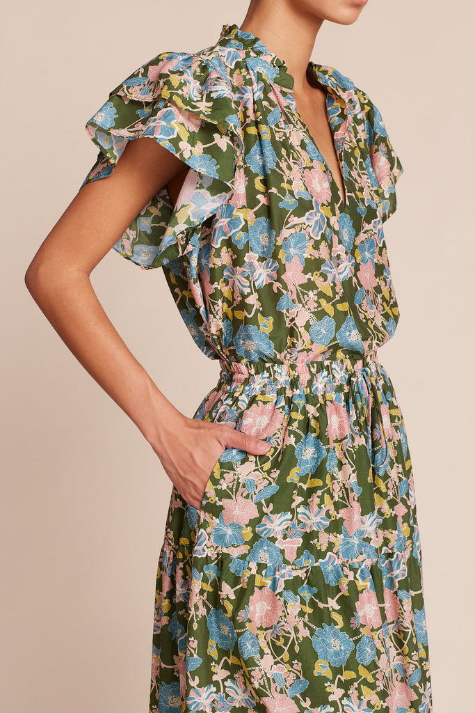Clover Blouse in Spring Tendril
