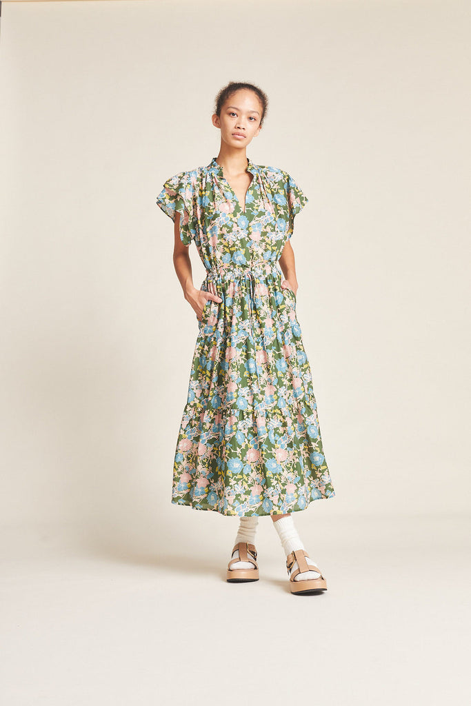 Clover Blouse in Spring Tendril