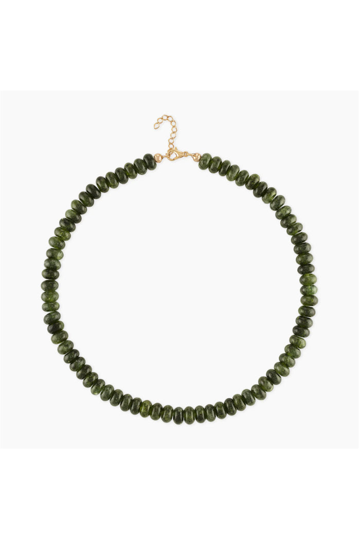 Green Opal Necklace - 15"