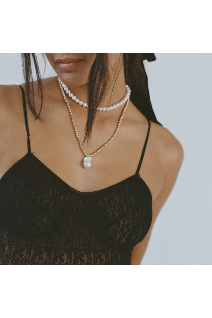 Baroque Pearl Necklace - 20"