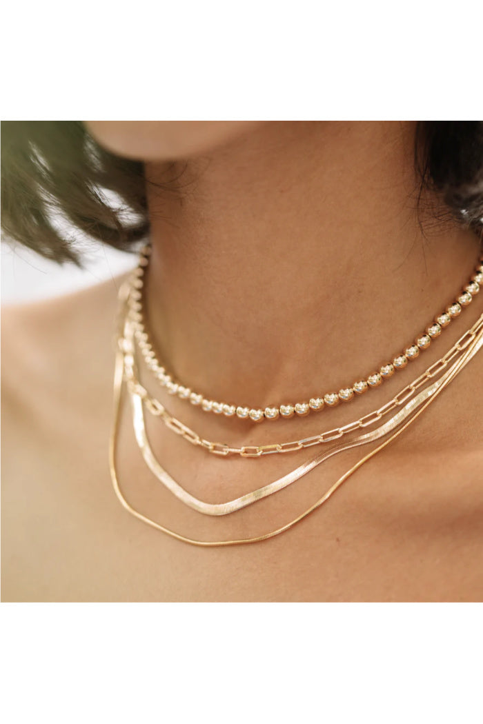 Link Chain Necklace in Gold - 18"