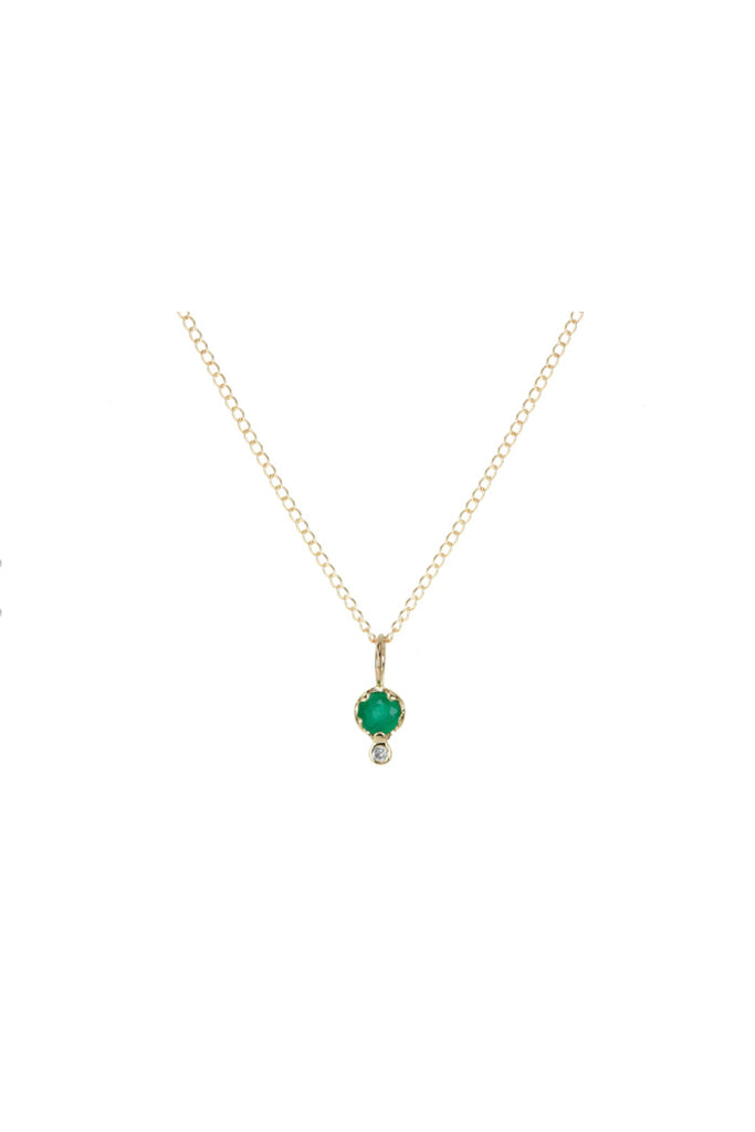 Emerald Birthstone Amulet | May