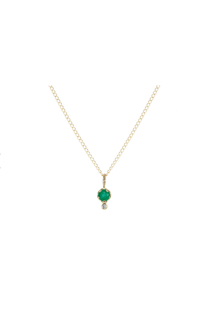 Emerald Birthstone Amulet | May
