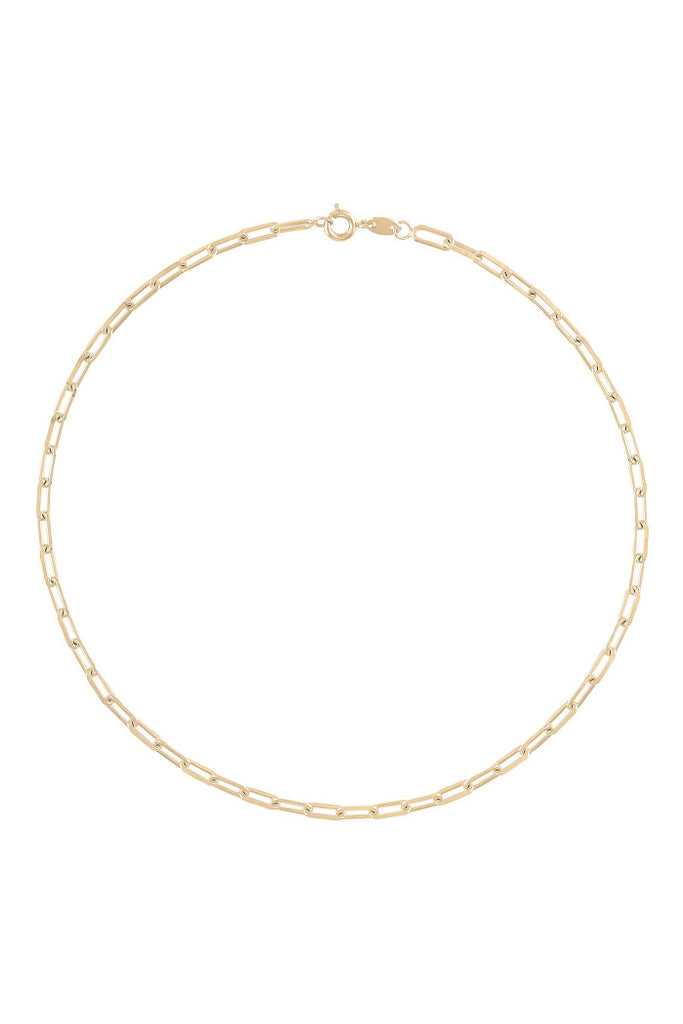 Link Chain Gold Necklace - 14"