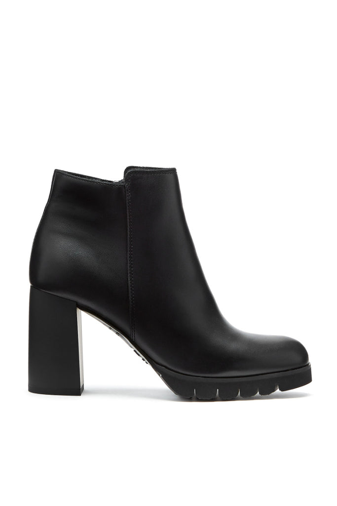 Maya Leather Boot in Black