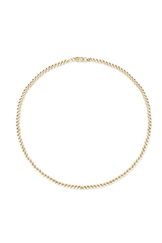 3MM Gold Ball Anklet