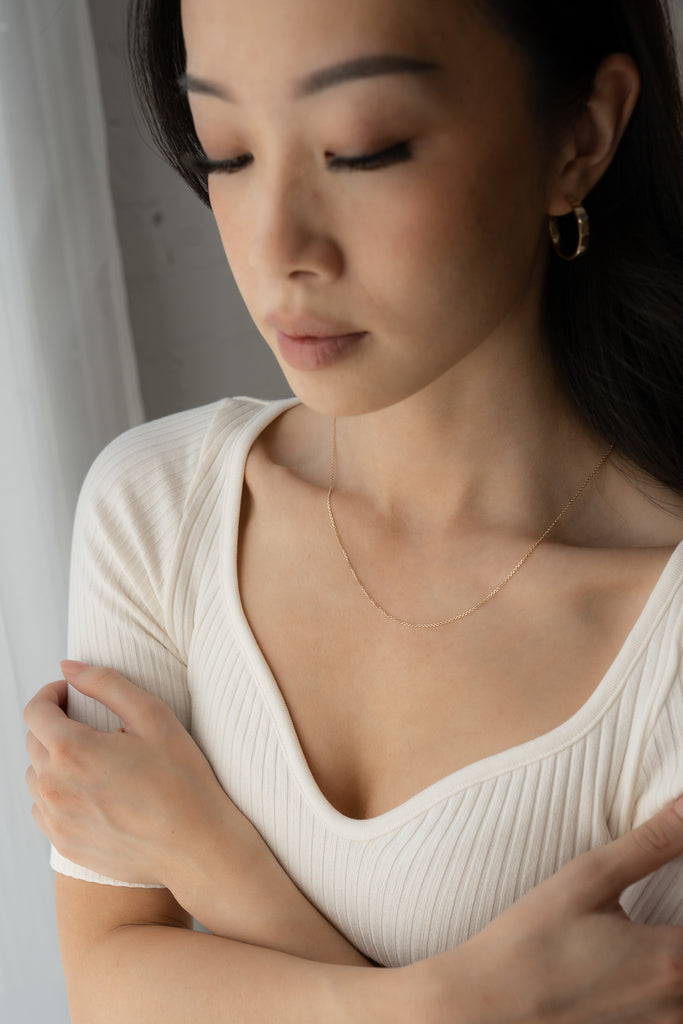 Lynn Necklace | 10k Gold | 18"
