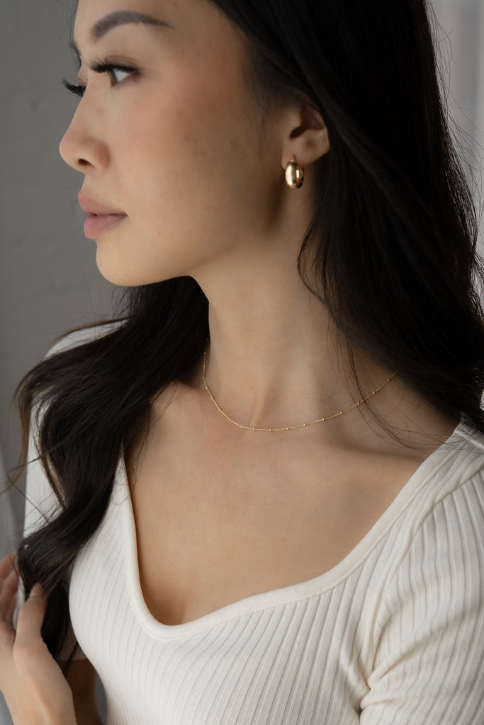 Gigi Necklace | 10k Gold | 16"