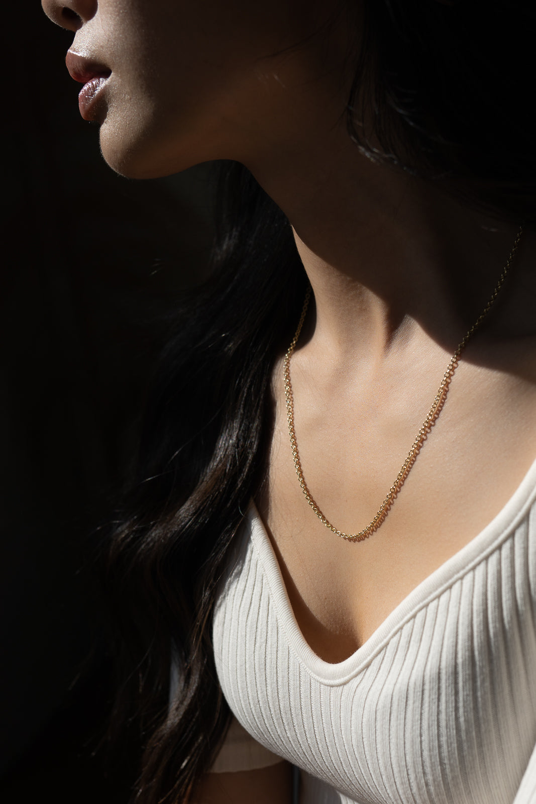 Mae Necklace | 10k Gold | 20"