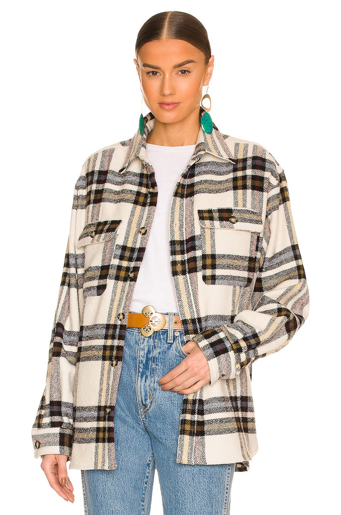 Ebbaz Jacket in Ecru
