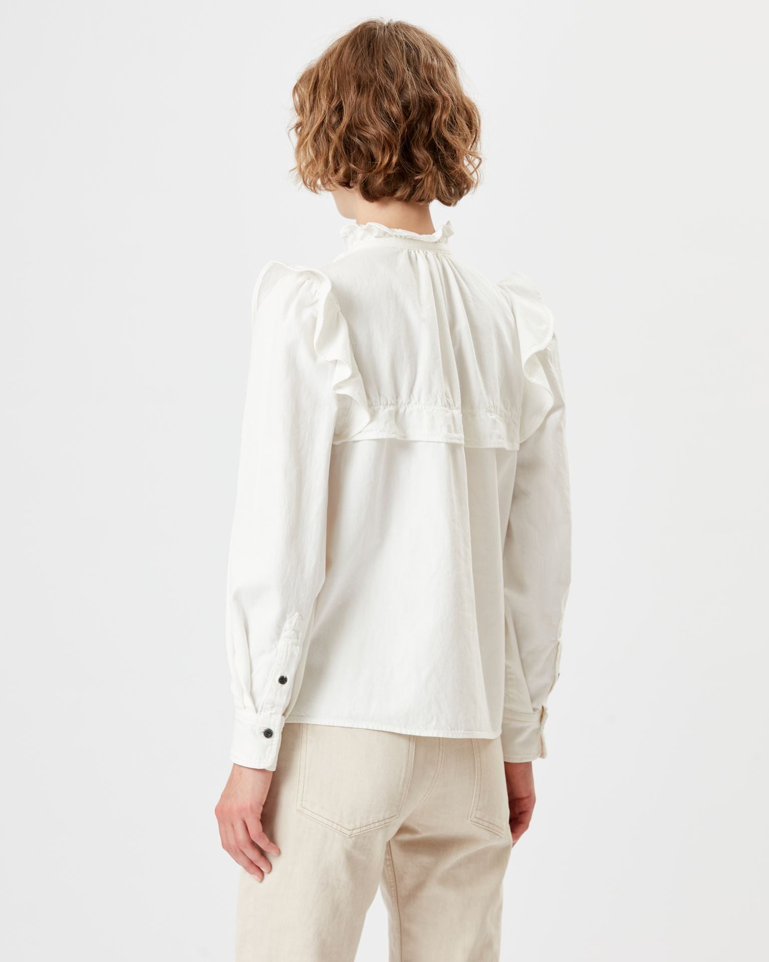 Idety Chambrey Shirt in White