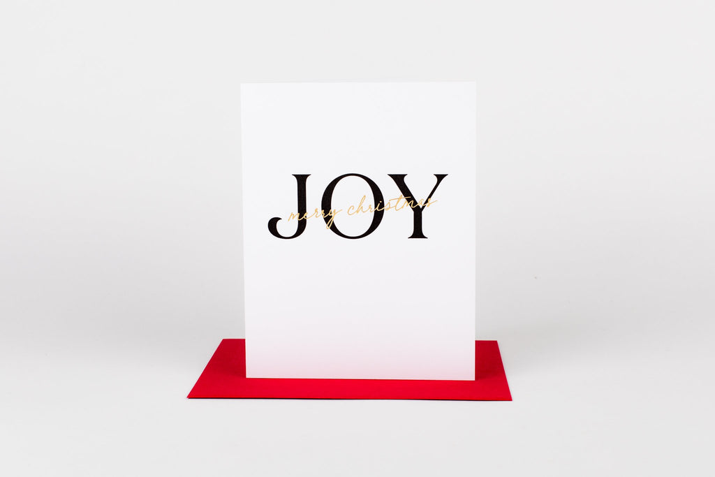 Holiday Card - Joy