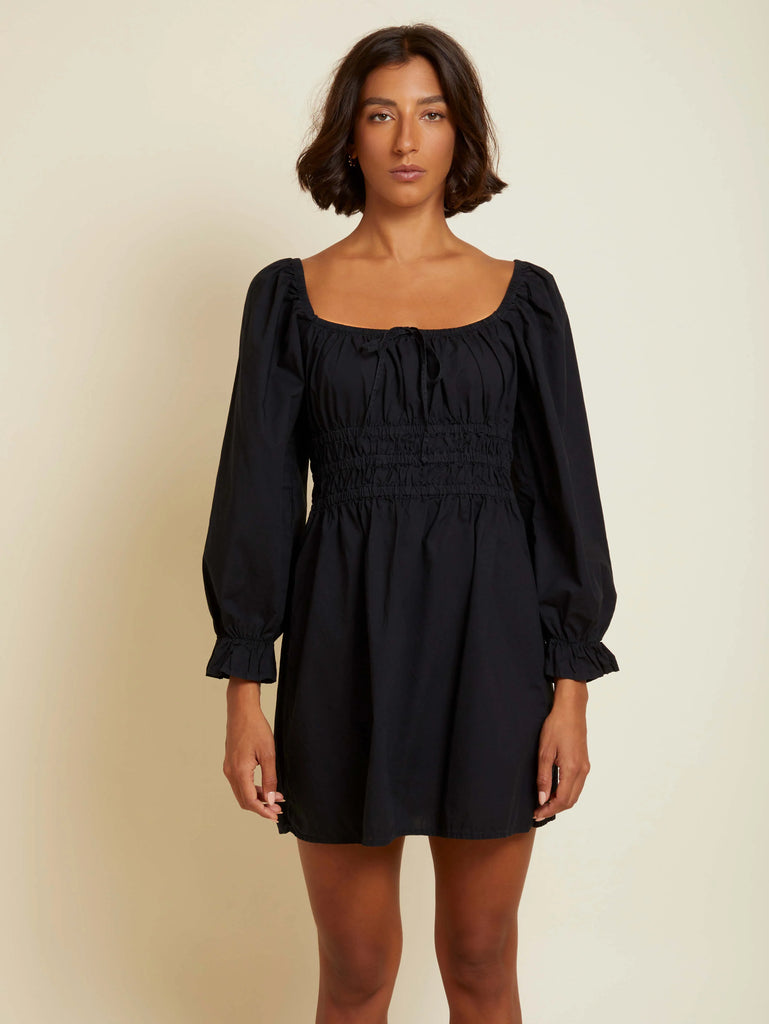 Marisol Dress in Jet Black