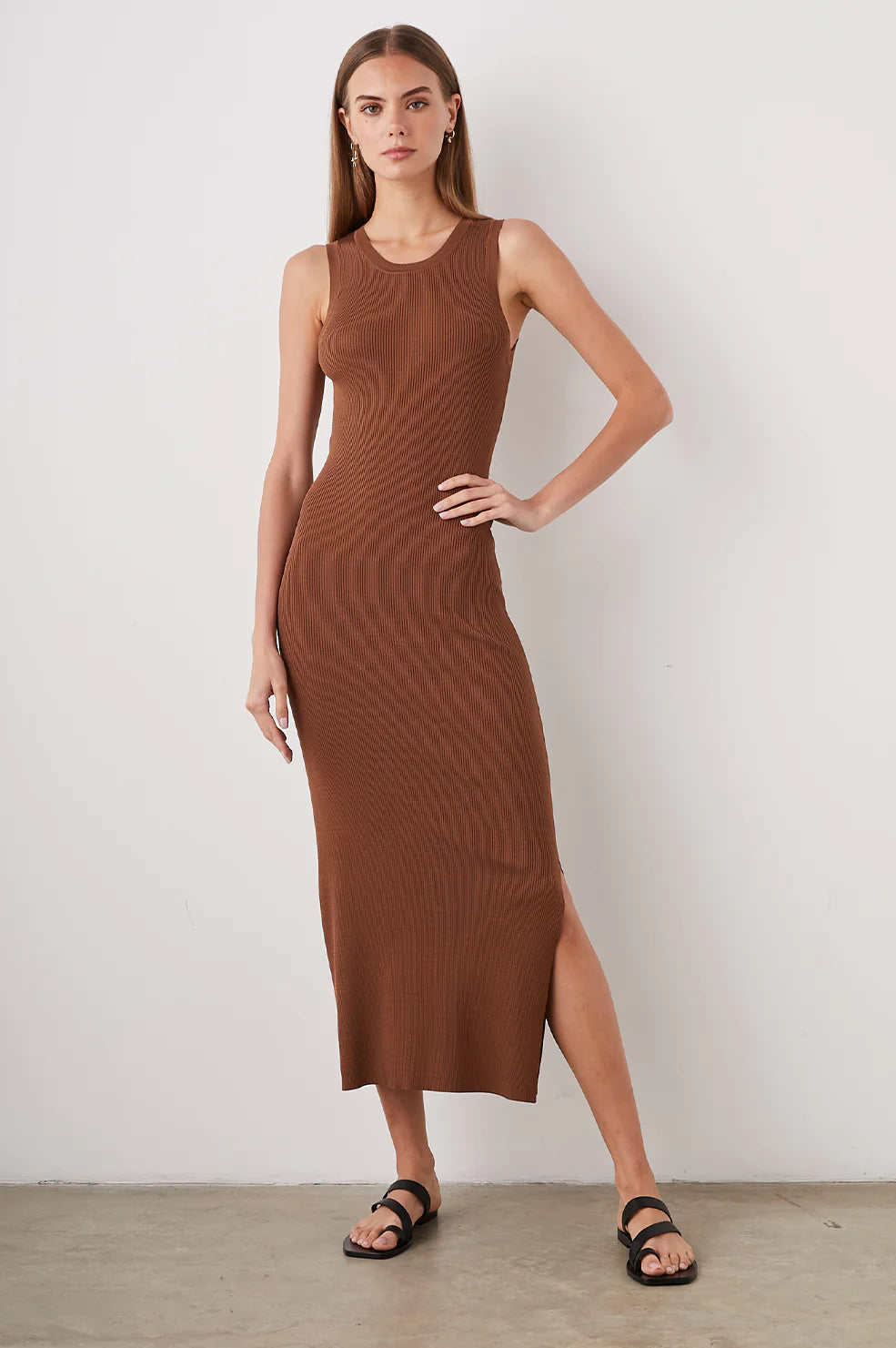 Syd Dress in Toffee