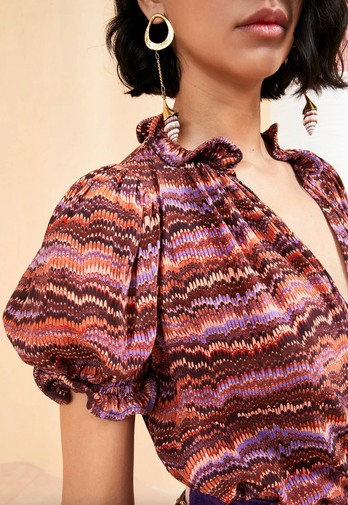 Corine Top in Purple Sapphire