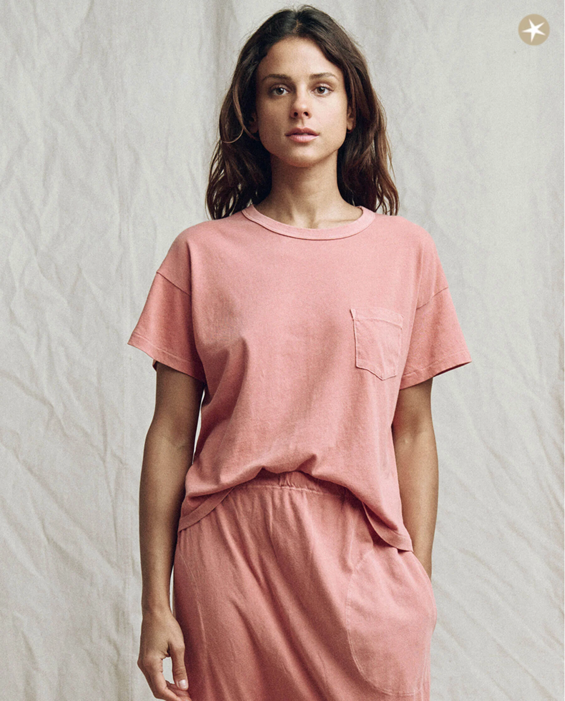 The Pocket Tee. Rose