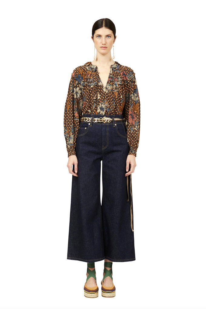 Aria Blouse in Gerbera