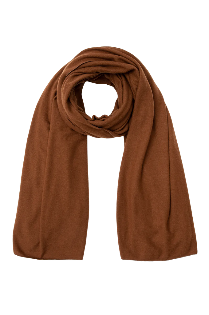 Sweater Blanket Scarf in Cocoa